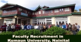 Assistant professors at Kumaon University, read more for further details